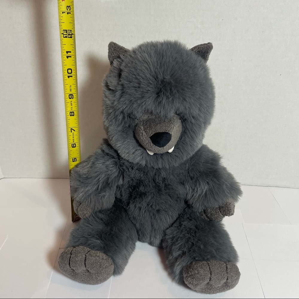 RARE RETIRED STILL SEALED MFG PLASTIC BNWT Jellycat Wilf Wolf GREAT GIFT! - Picture 10 of 16